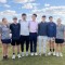 Greybull-Riverside’s state golf team stands for a group photograph at the Purple Sage Golf Course in Evanston last week. From left, Makinli Mowery, Brendyn DeShazer, Aaron Corral, William Preator, Tristan Crabtree, Marshall Brown, and Shelby Hunt. photo courtesy of Logan Burningham